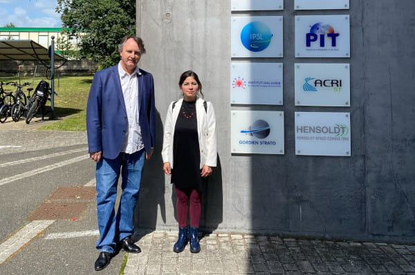Jan Borm and Marlene Payva Almonte at the OVSQ C